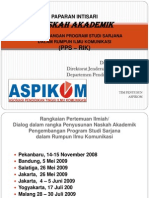 Naskah Akademik Aspikom-Dikti