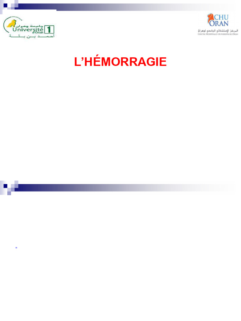 Hémorragie du 3ème trimestre de grossesse | PDF | Accouchement | Grossesse