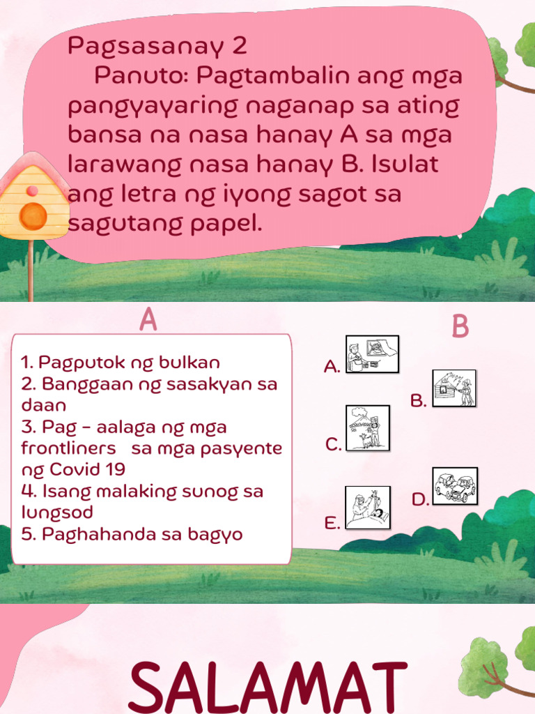 Pangyayaring Naganap Sa Ating Bansa | PDF