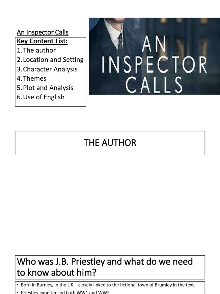 Character Analysis in An Inspector Calls | PDF | Seven Deadly Sins
