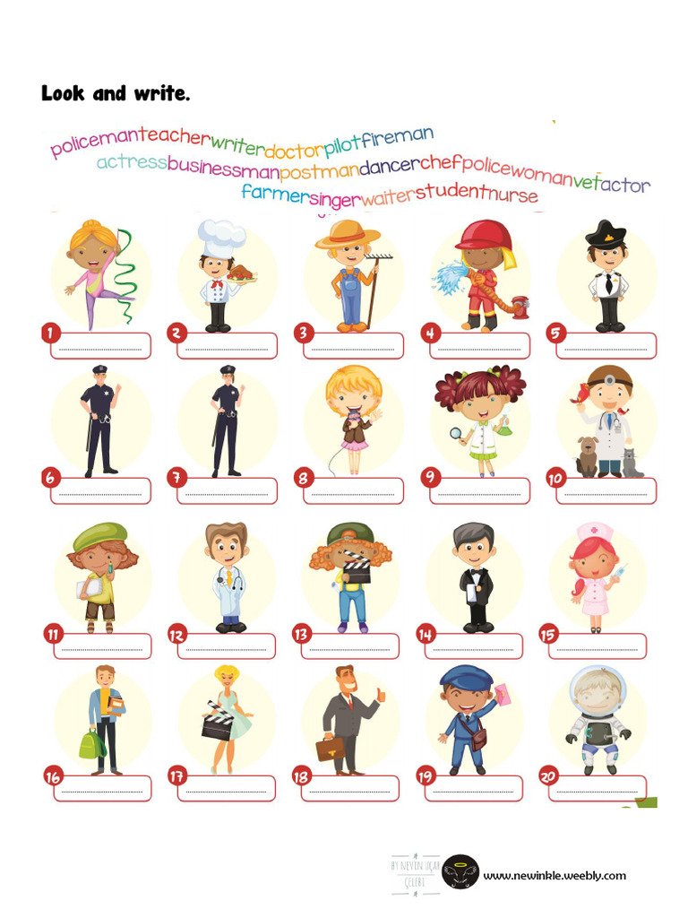 4.7 Jobs Worksheet 1 NVNCLB | PDF
