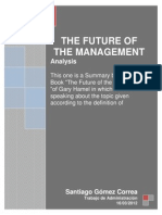 The Future of The Management (Santiago Gomez)