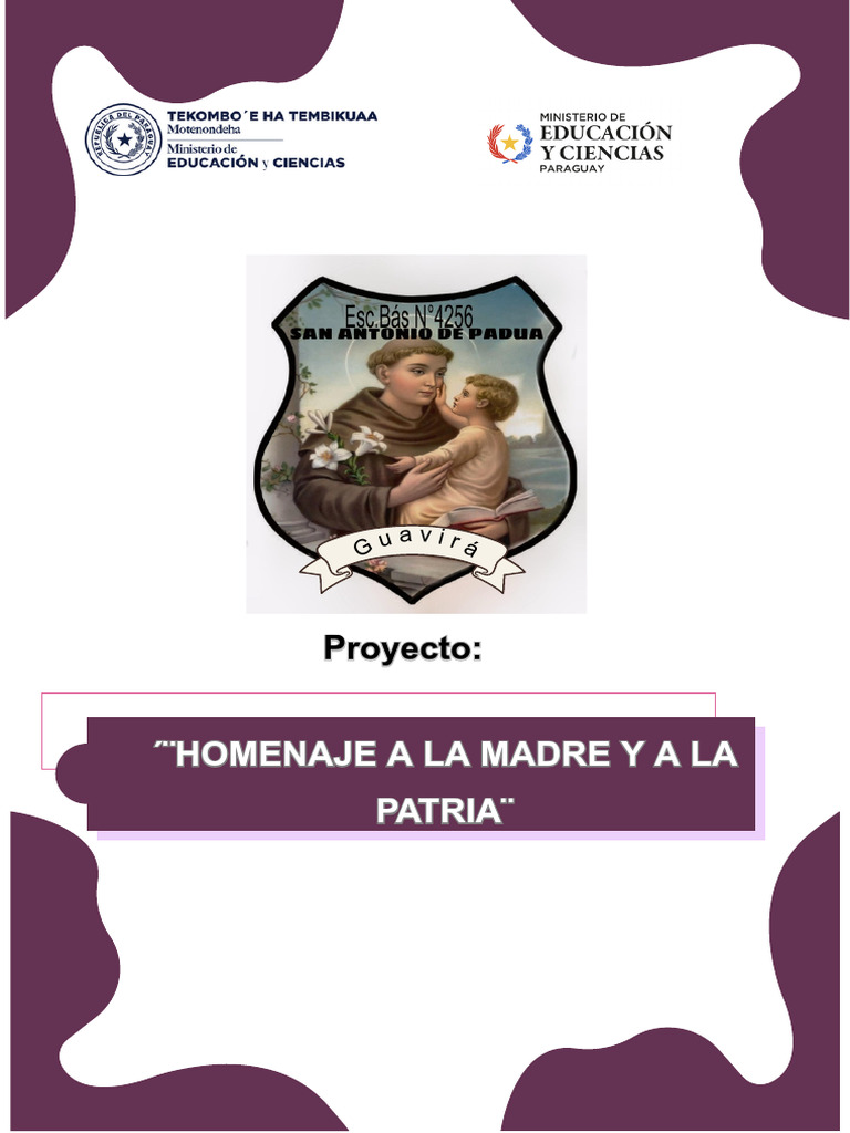Homenaje a la Madre y la Patria | PDF