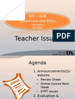 EDL 628 - Teacher Rights