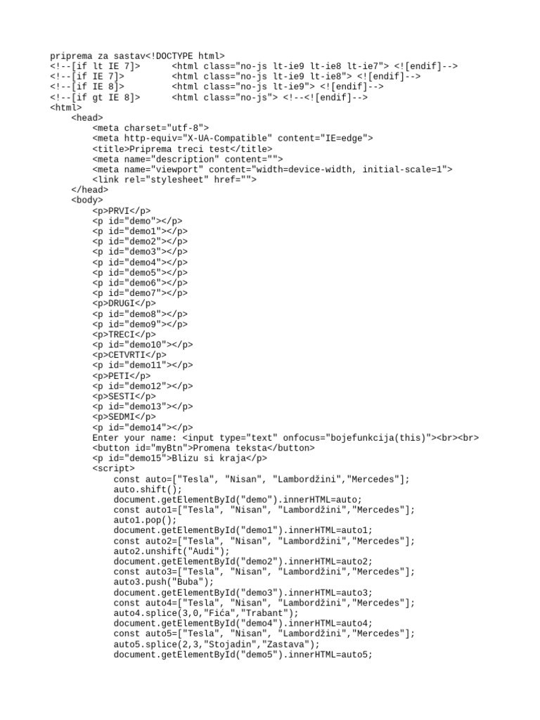 Pripremaaa 1 | PDF
