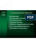 Communication Barriers 2