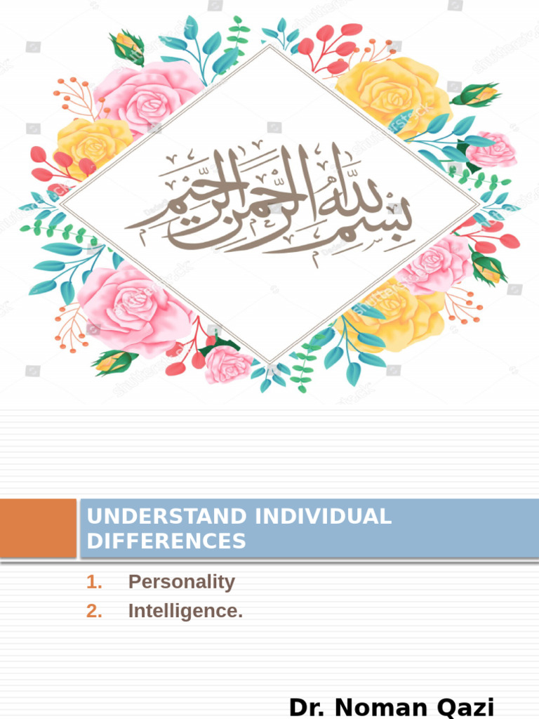 Understanding Personality and Intelligence | PDF | Personality Disorder ...