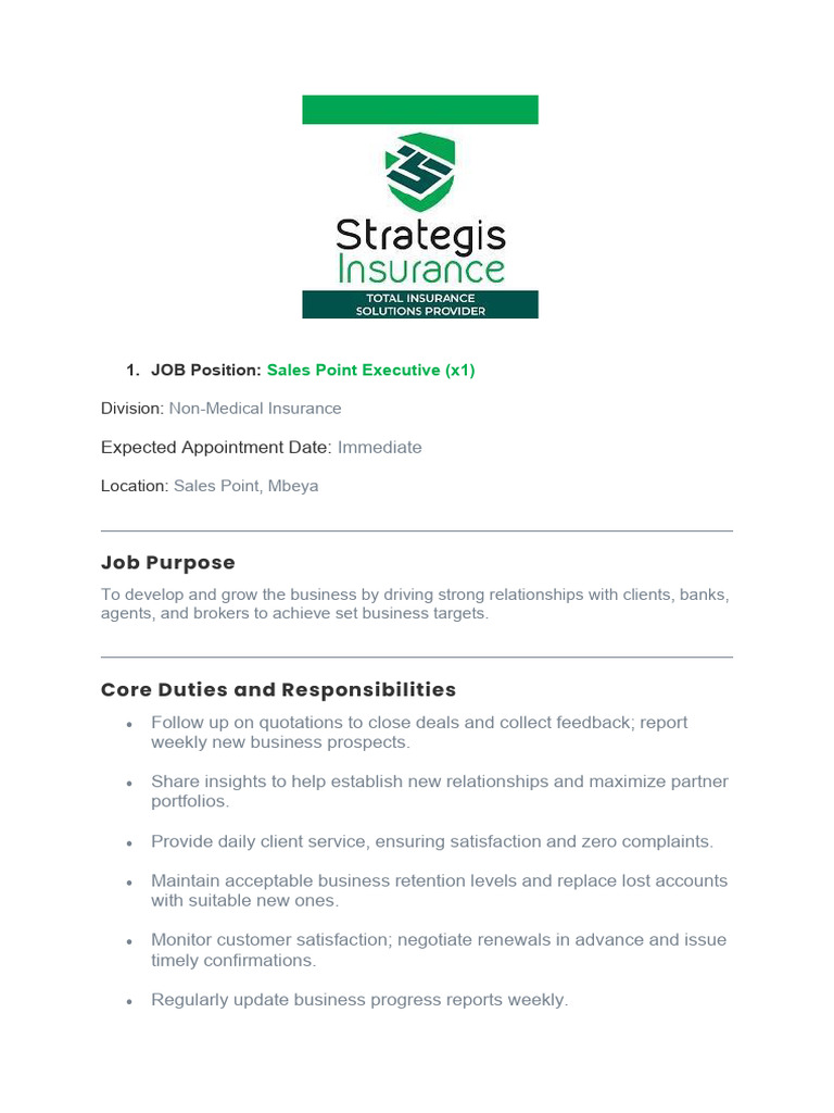 Strategies Insurance Jobs | PDF | Banks | Fluency