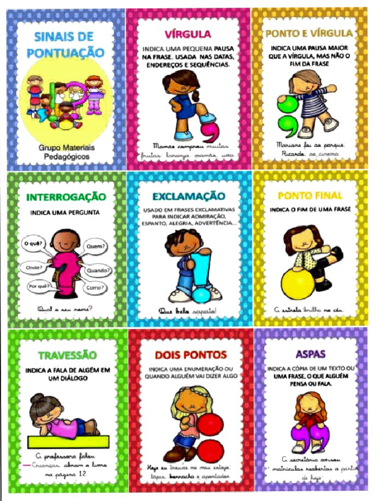 Sinais de Pontuação e Suas Funções | PDF