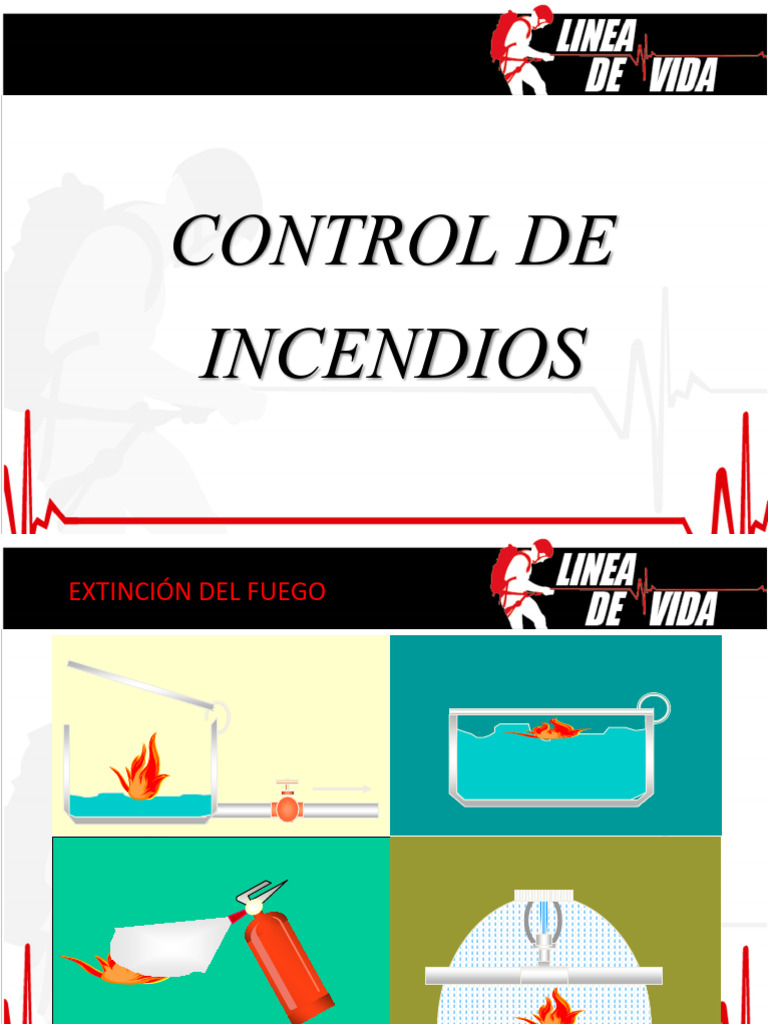 Control y Equipos de Extinción de Fuego | PDF