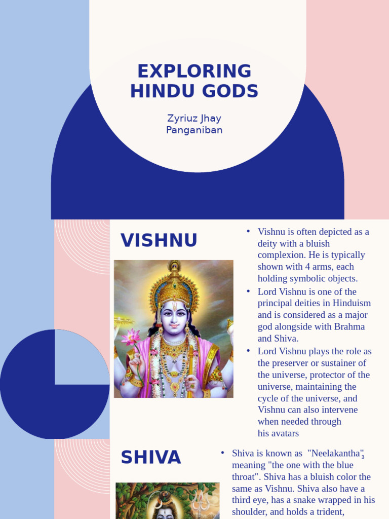 Overview of Major Hindu Deities | PDF | Devi | Shiva