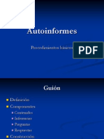 Autoinformes