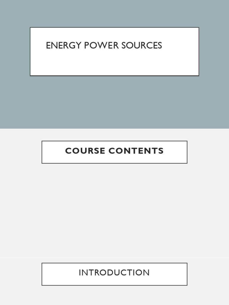 Electrical Power System Overview | PDF | Electric Power Transmission ...
