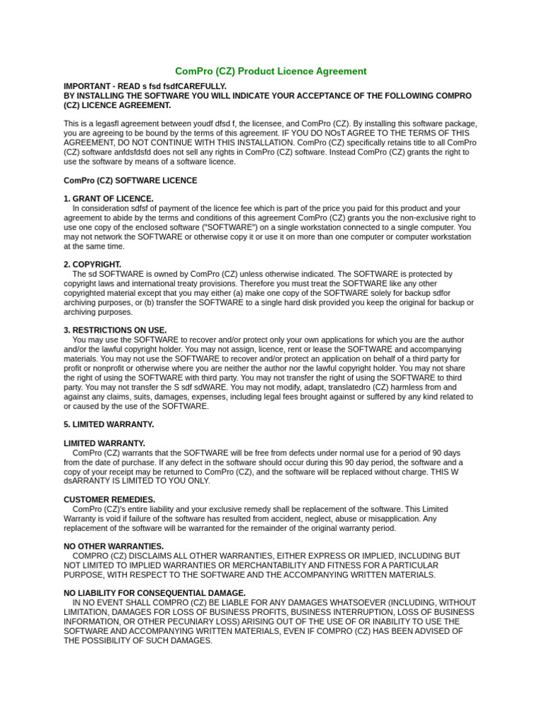 ReFox EULA | PDF | License | Software