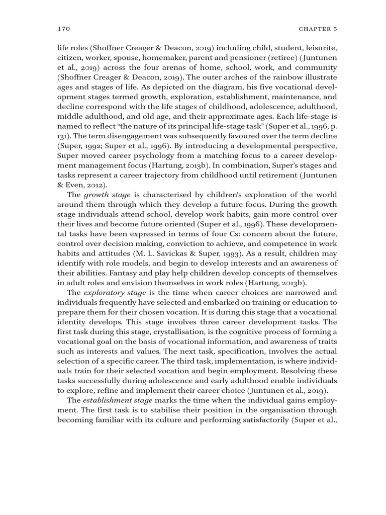 Career Development and Systems Theory Connecting T... - (Pages 186 To ...