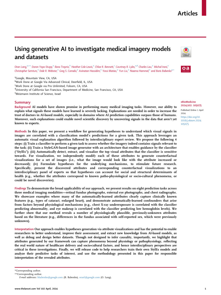 AI-Driven Insights in Medical Imaging | PDF | Artificial Intelligence ...