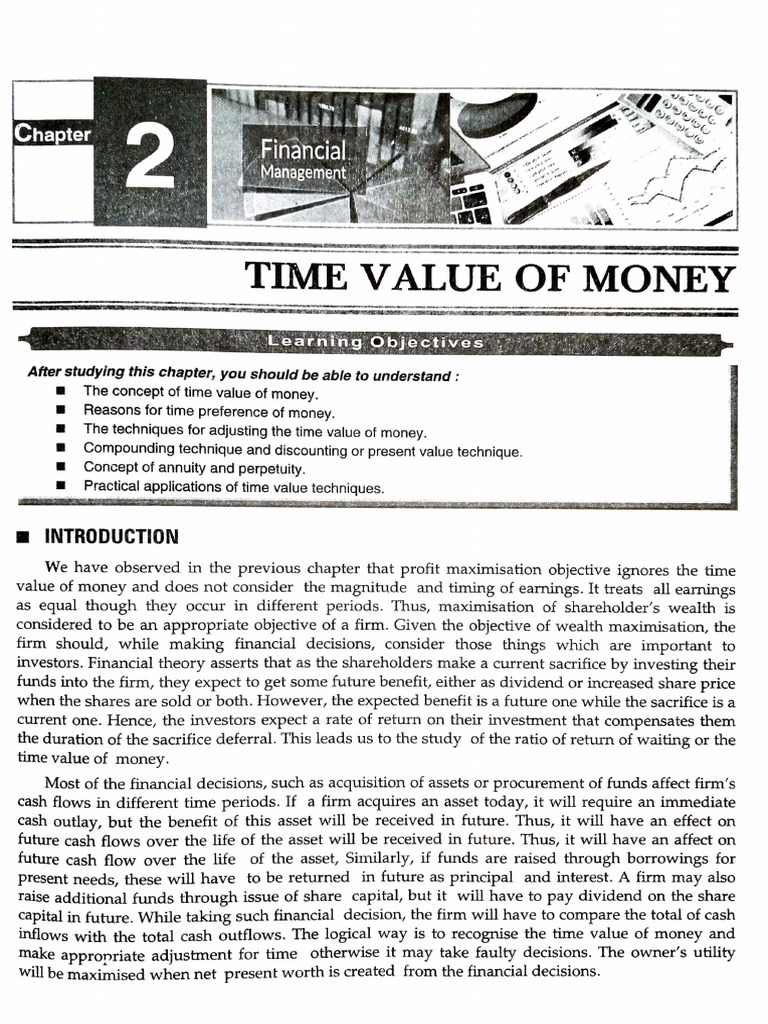 Understanding Time Value of Money | PDF | Present Value | Life Annuity