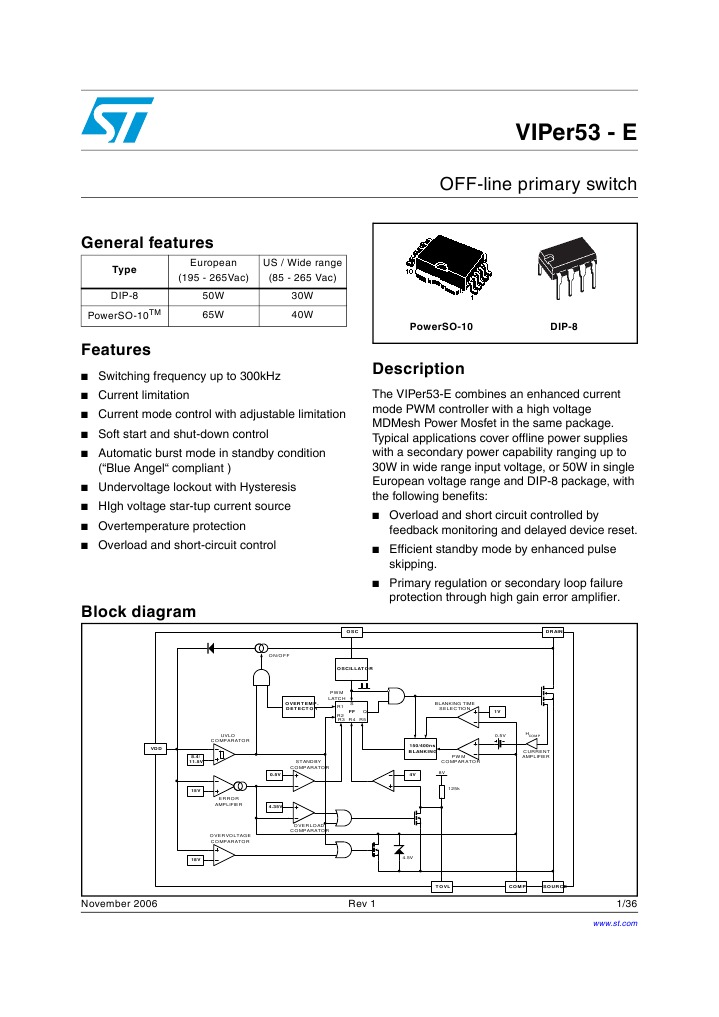 Marvel Integrale Spiderman Circuito Integrato Viper53 - IC Viper 53 Per Alimentatori Switching CI Regolatore Di Potenza - Foto 13