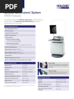 Hologic Selenia Dimension Vs 3 Dimensions | PDF | Mammography | Imaging