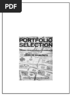 Markowitz-PortfolioSelection-1952 | PDF | Random Variable | Standard ...
