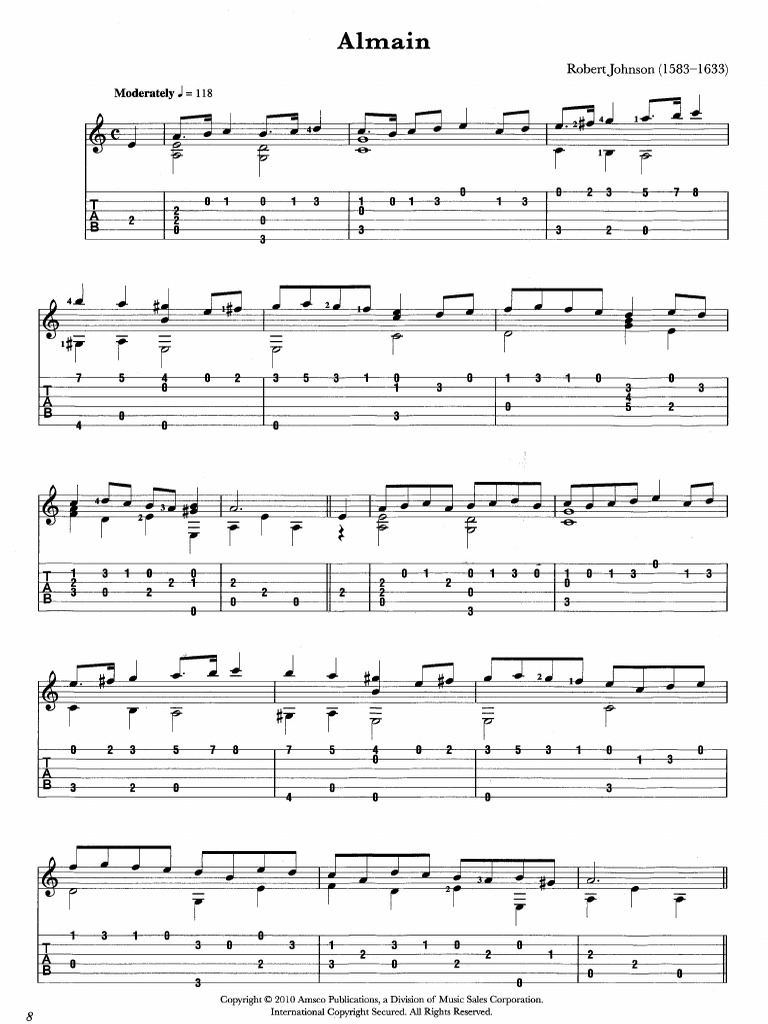 Almain Robert Johnson | PDF