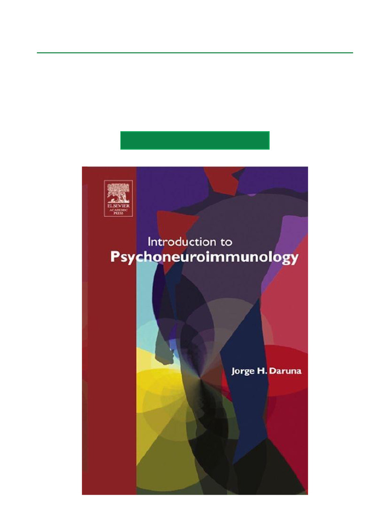 Featured Top Introduction To Psychoneuroimmunology High-Quality Ebook | PDF