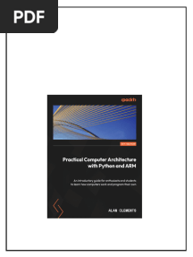 Practical Computer Architecture With Python And Arm Alan Clements pdf download