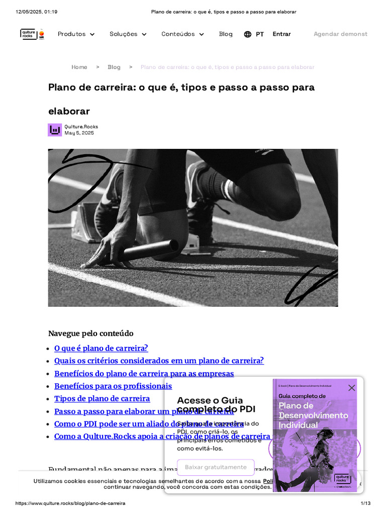 Plano de Carreira: Tipos e Como Elaborar | PDF | Mercado (economia ...