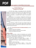 Tres Pasos Para Superar La Homofobia Interiorizada