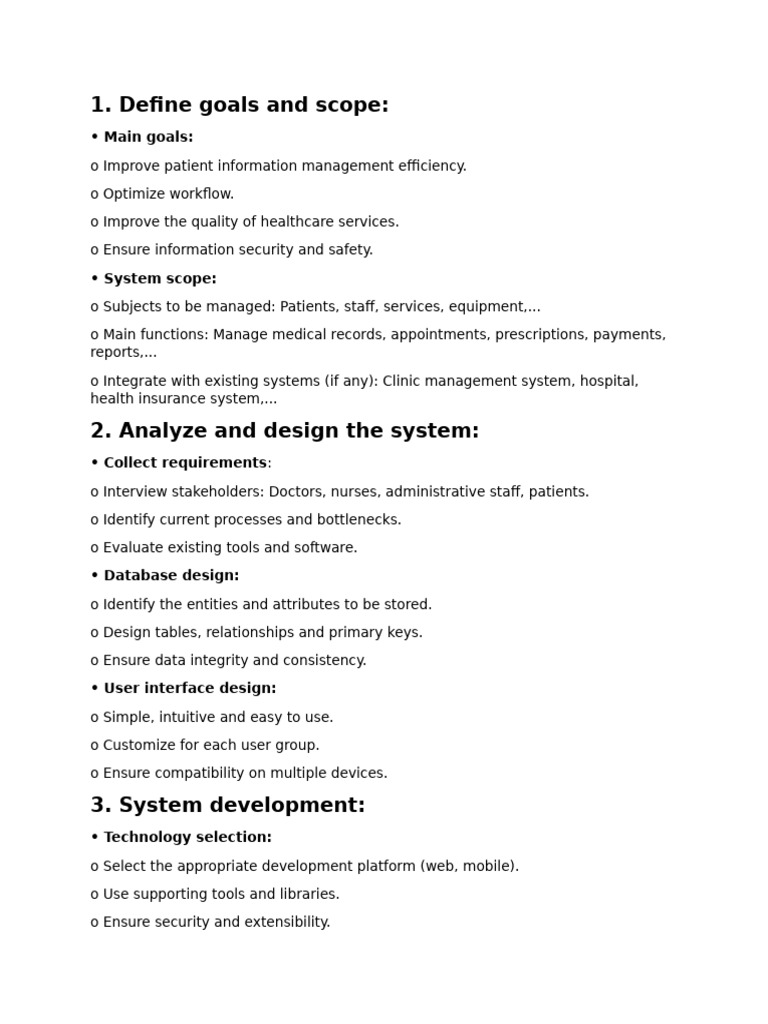 Healthcare Information System Development | PDF | Computer Security ...