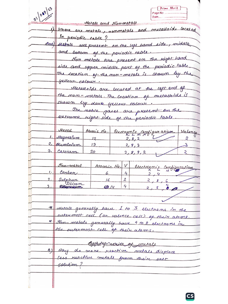 Chemistry Ch3 | PDF
