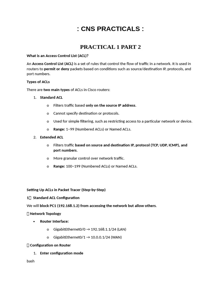 CNS PRACTICALS-implementation | PDF | Internet Protocols | Computer Network