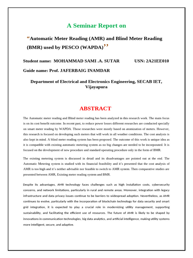 AMR vs BMR: Cost-Benefit Analysis in PESCO | PDF
