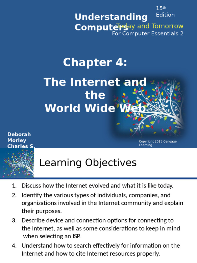 Computer Essentials 2 - Chapter 4 | PDF | Internet | Internet Access