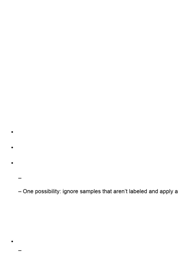 Semi-Supervised Learning Techniques | PDF | Machine Learning | Learning