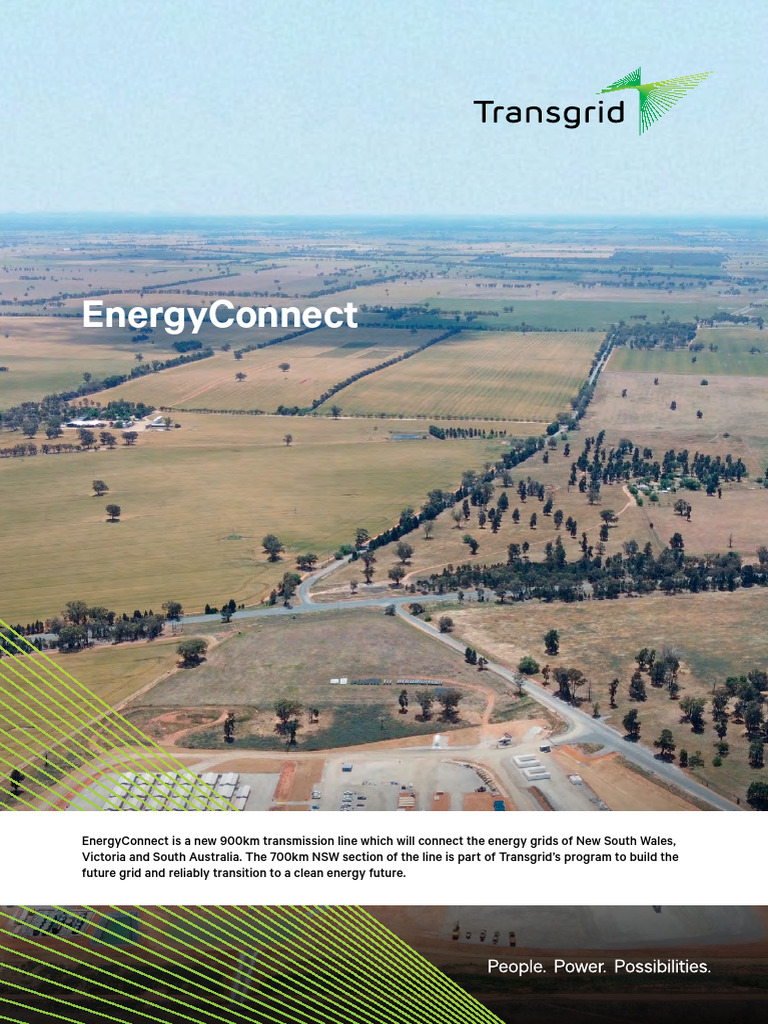 EnergyConnect: Australia's Largest Transmission Project | PDF ...