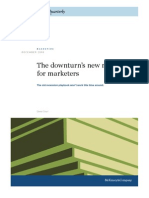 Downturn's New Rules For Marketers