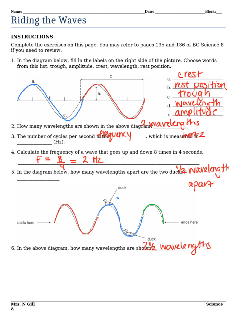 Understanding Wave Properties and Spectrum | PDF | Wavelength | Frequency