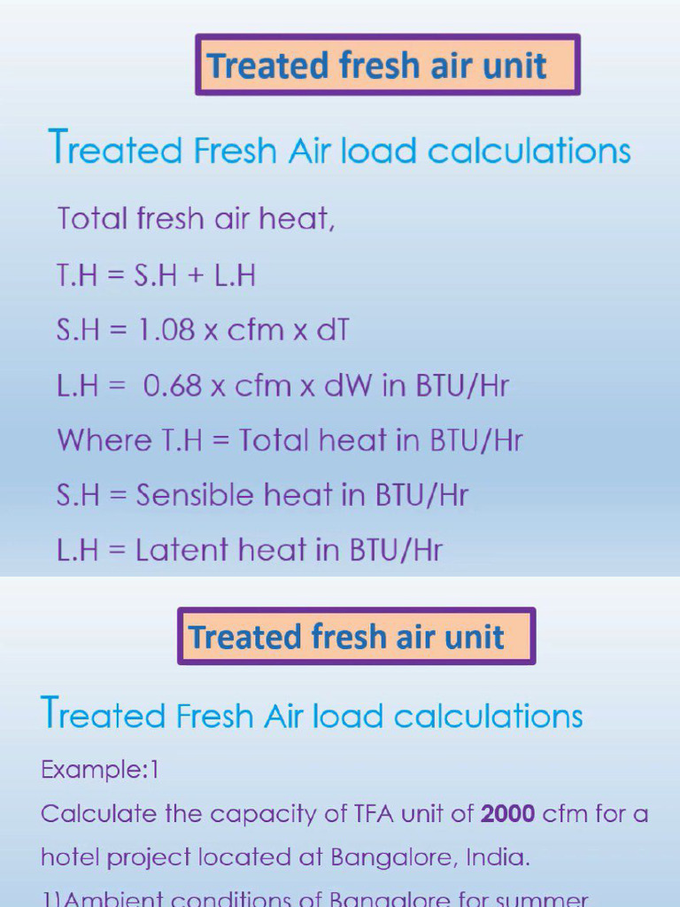 TFA TR Calc | PDF