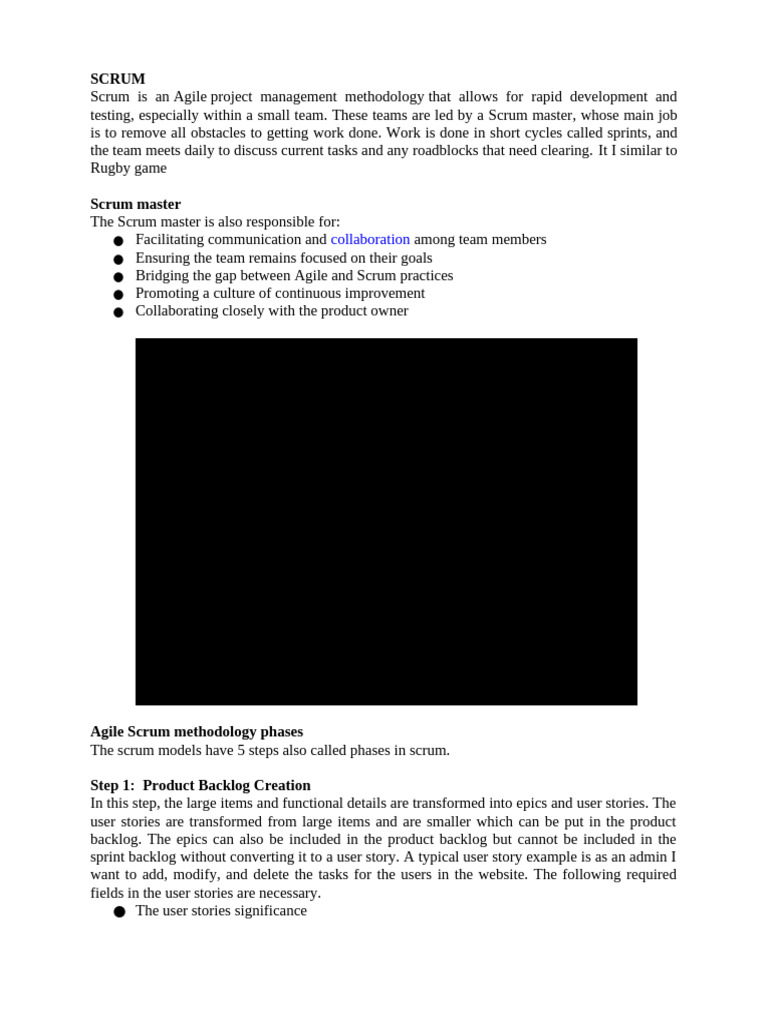 Understanding Scrum Methodology Basics | PDF | Scrum (Software ...