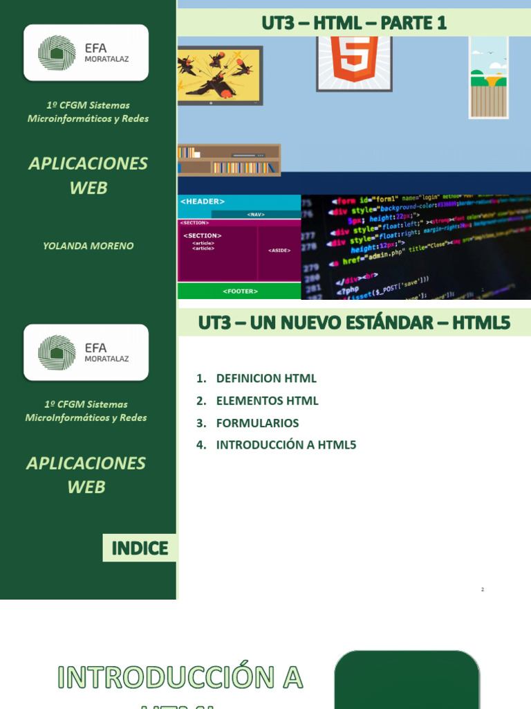 Introducción a HTML y sus Elementos | PDF | HTML | Hipervínculo
