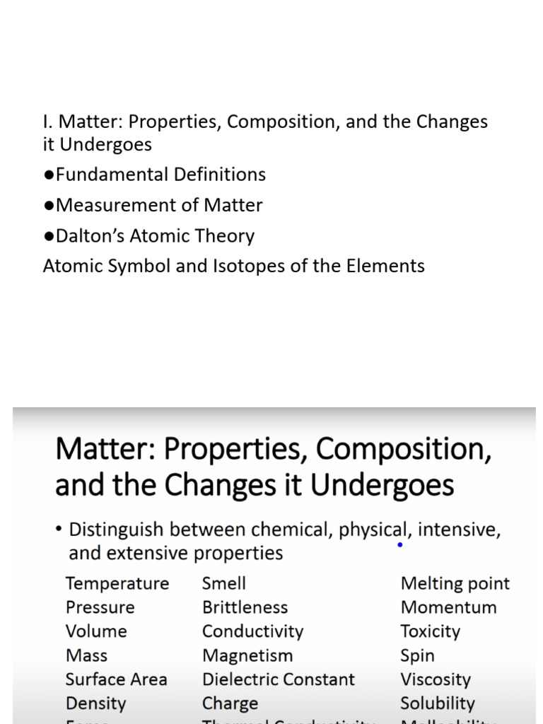 Properties and Changes of Matter | PDF | Chemical Bond | Electron