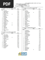 Athletics Score Sheet | PDF | Track And Field | Athletics