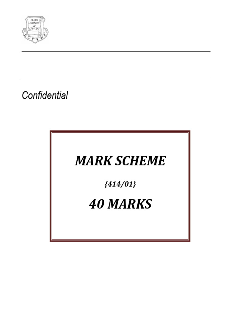 JC Science 2019 Marking Scheme Paper 1 1632514293 | PDF