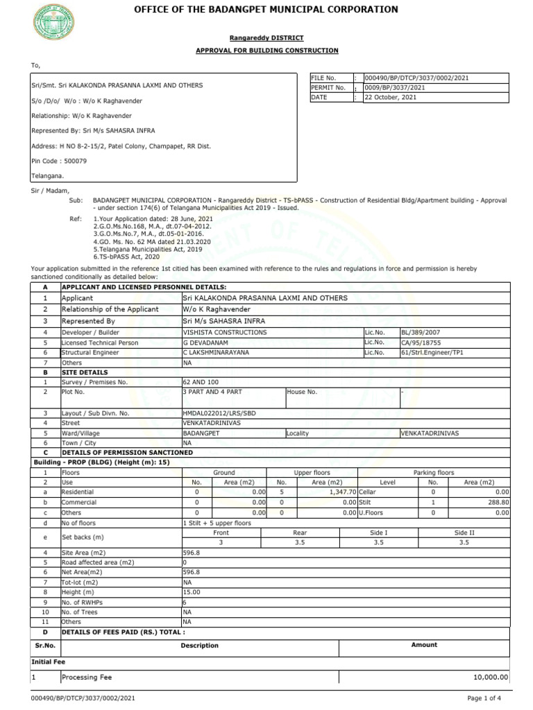 Bpo1 - 000490 - BP - DTCP - 3037 - 0002 - 2021 | PDF | Architect | Stairs