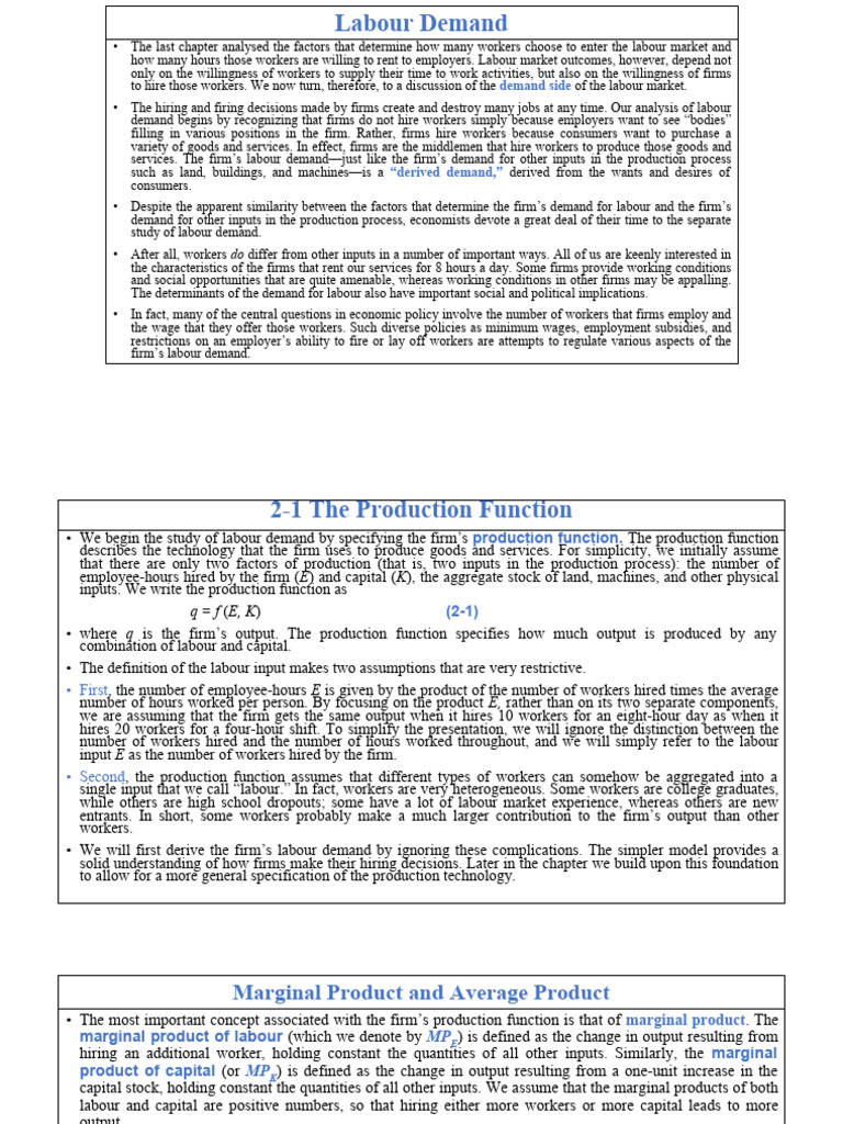 Understanding Labour Demand Dynamics | PDF | Labour Economics ...