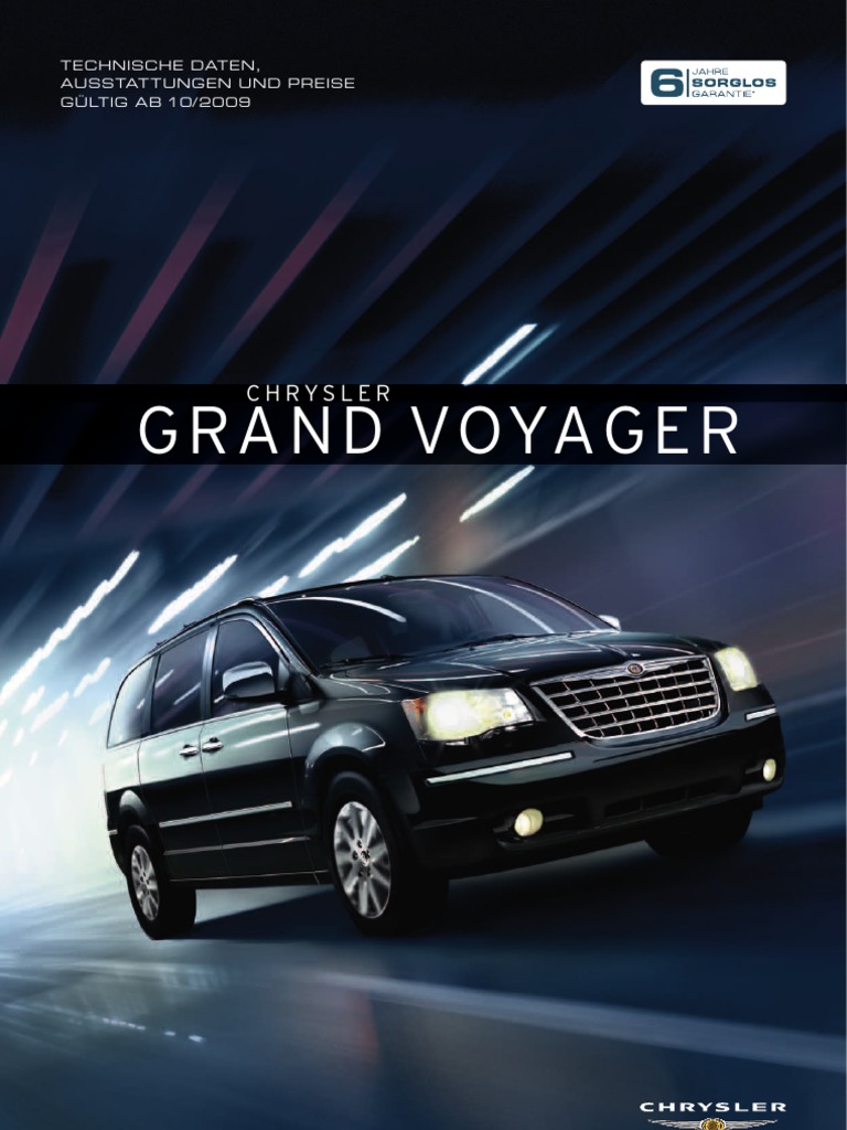 Chrysler Grand Voyager Spezifikationen Und Preise