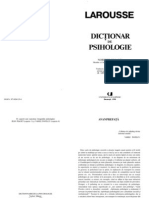 dictionar psihologie