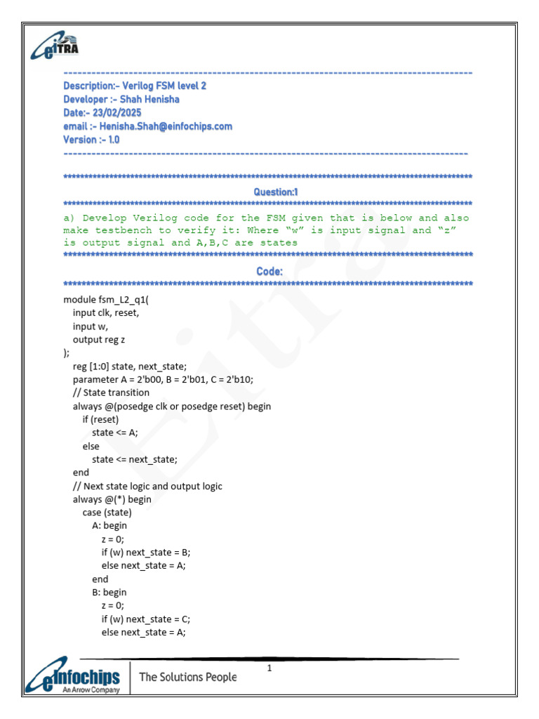 167478_Henisha_FSM_Level2 | PDF | Computer Programming | Computer ...