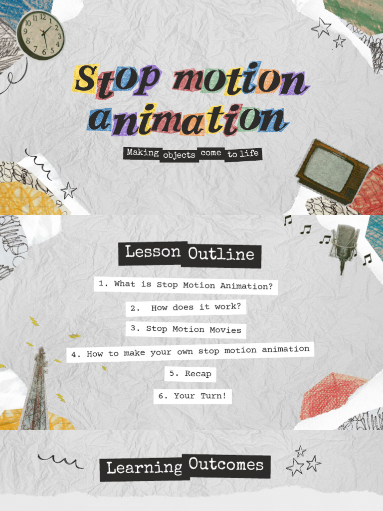 Stop Motion Animation Basics | PDF | Animation